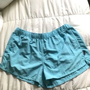 Patagonia blue baggies shorts, 2 1/2 inch inseam, size L